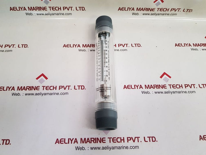 Parker p206017131wz flow product water meter 2-15 gpm
