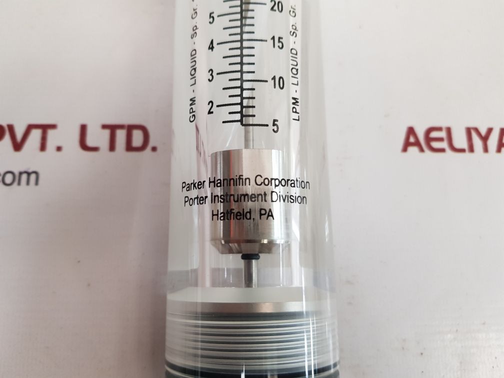 Parker p206017131wz flow product water meter 2-15 gpm
