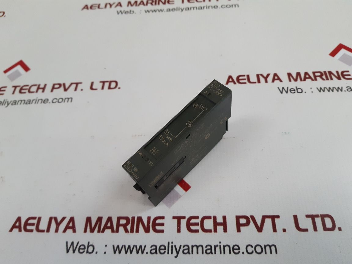 Siemens simatic s7 power module 6es7 138-4cb10-0ab0 
