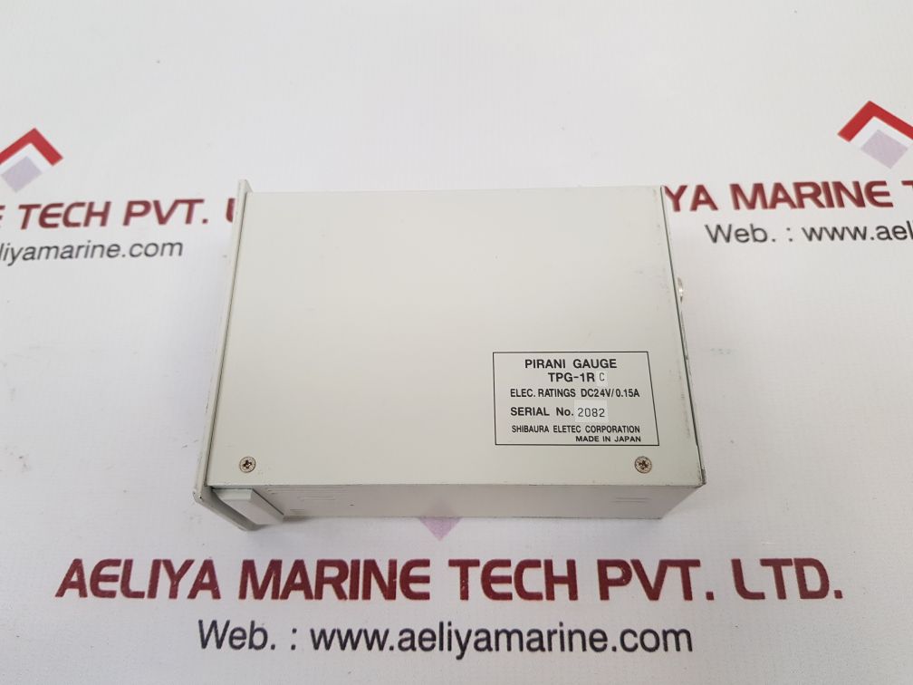 Shibaura tokuda tpg-1rc pirani gauge 
