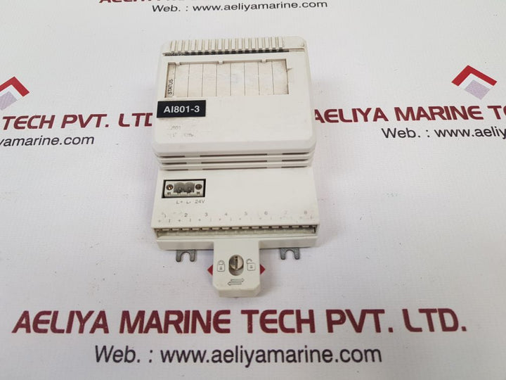 Abb ai801 analog input module 3bse020512r1 pr: e