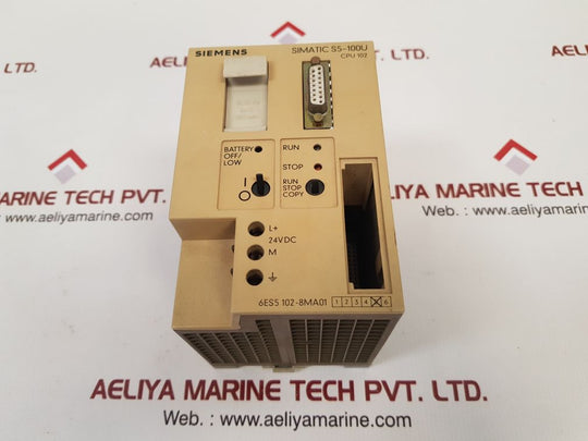 Siemens s5-100u cpu 102 module 6es5 102-8ma01
