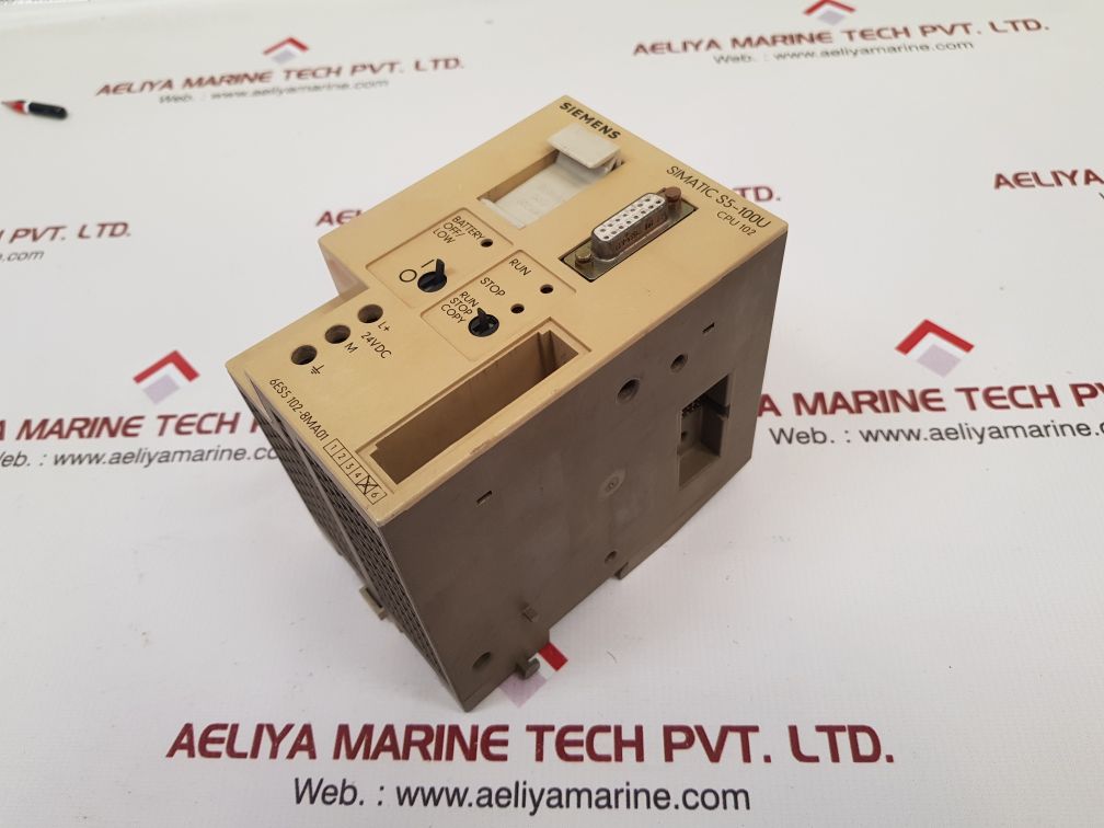 Siemens s5-100u cpu 102 module 6es5 102-8ma01
