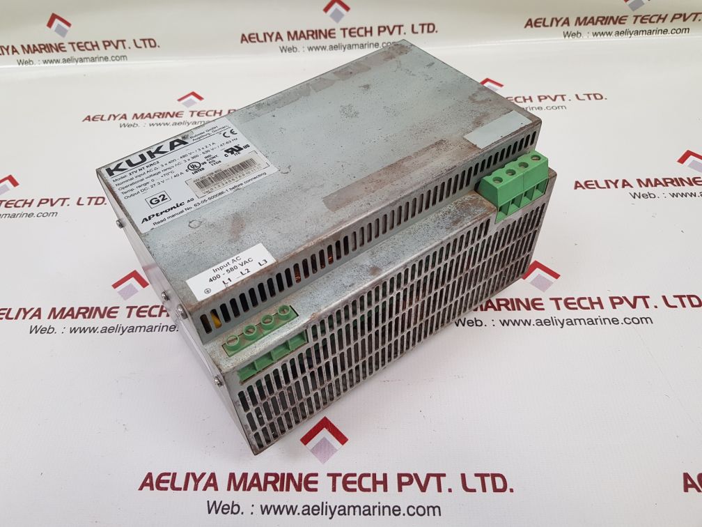Kuka 27V Nt Krc2 Power Supply
