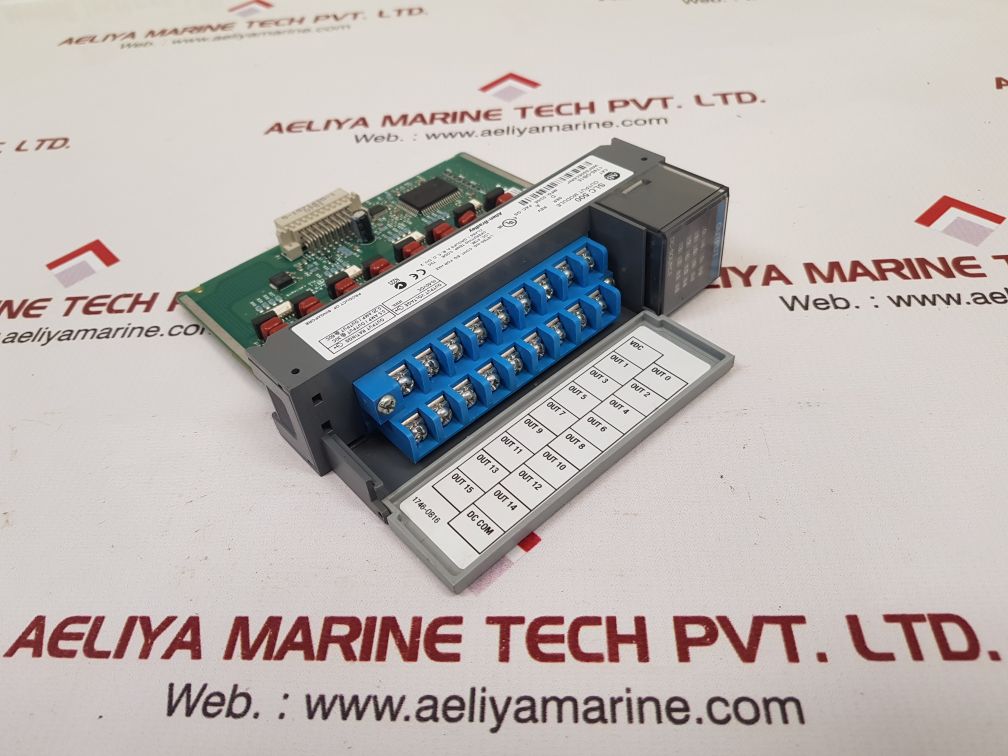 Allen-bradley 1746-ob16 Slc 500 Output Module Ser.D Rev.A