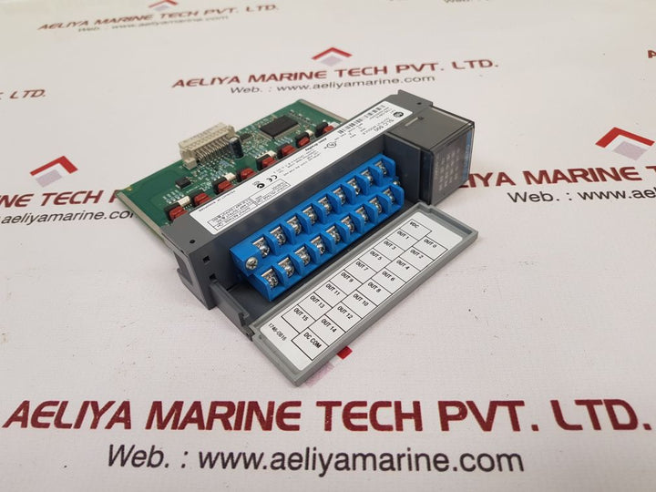Allen-bradley 1746-ob16 Slc 500 Output Module Ser.D Rev.A