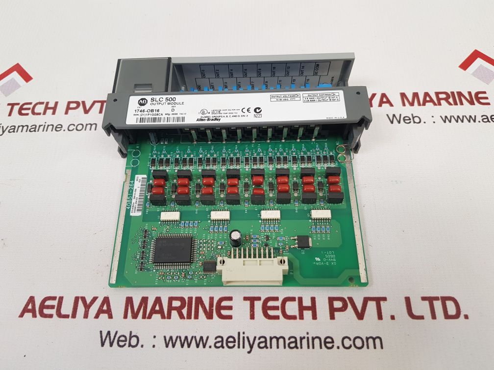 Allen-bradley 1746-ob16 slc 500 output module