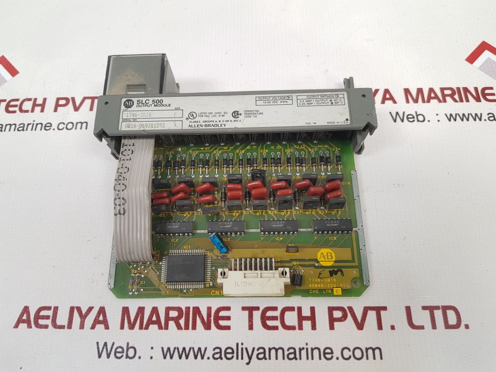 Allen-bradley 1746-ob16 Output Module Ser B