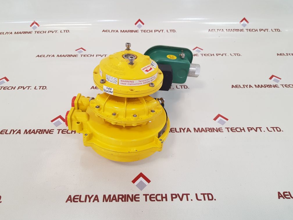 Kinetrol uls 003 universal limit switch box with asco emetxb551b40121852 valve 