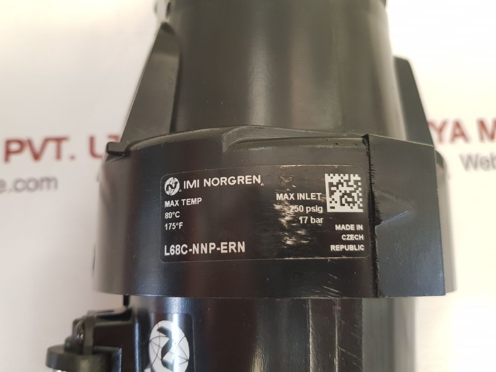 Norgren l68c-nnp-ern pneumatic lubricator
