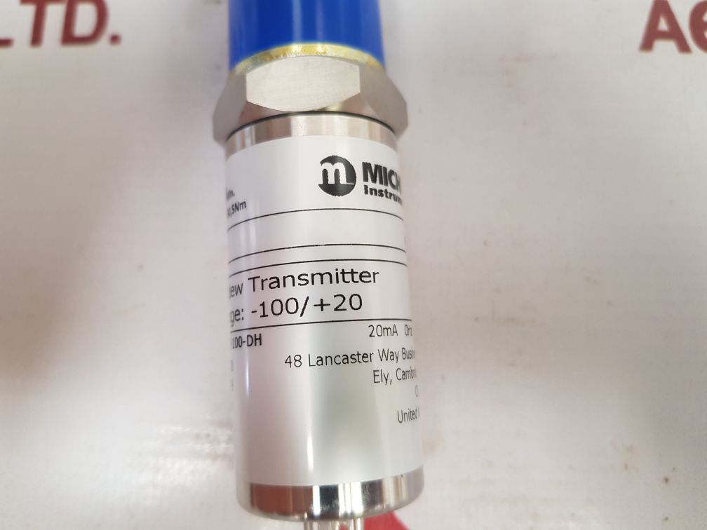 Michell ea2-tx-100-dh dew-point transmitter

