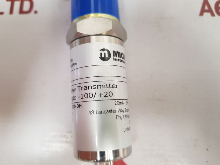 Michell ea2-tx-100-dh dew-point transmitter
