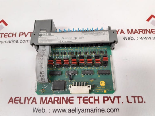 Allen-bradley 1746-0B16 Ser.C Slc500 Output Module