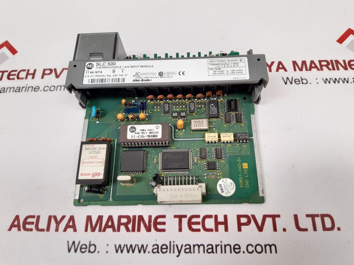 Allen-bradley 1746-nt4 Ser.B Slc 500 Input Module