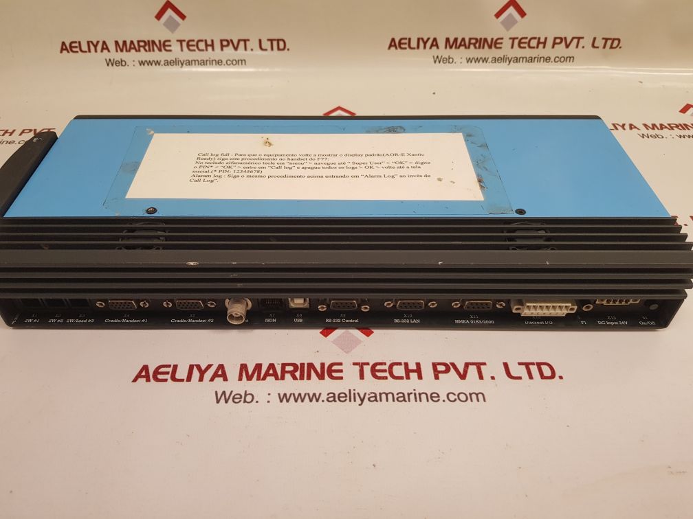 Thrane & thrane capsat fleet77 satellite communication 403038c
