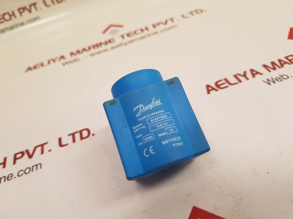 Danfoss 018f7360 solenoid coil new
