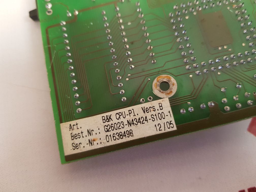 Siemens g26023-n43424-s100-1 rev: 1.3 pcb card
