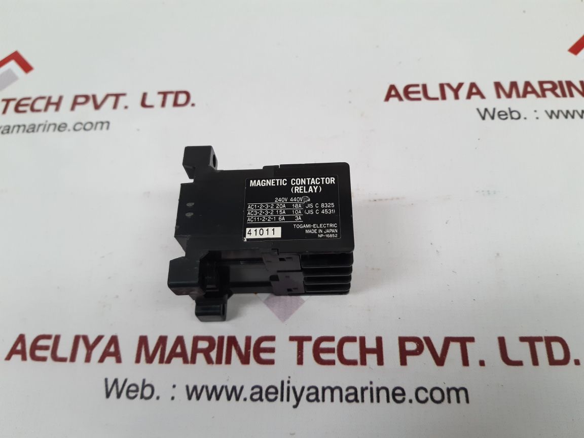 Togami-electric Clk-15J31-p6 Magnetic Contactor