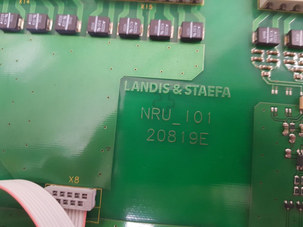 Landis & Staefa Nru_I01 20819E Pcb Card
