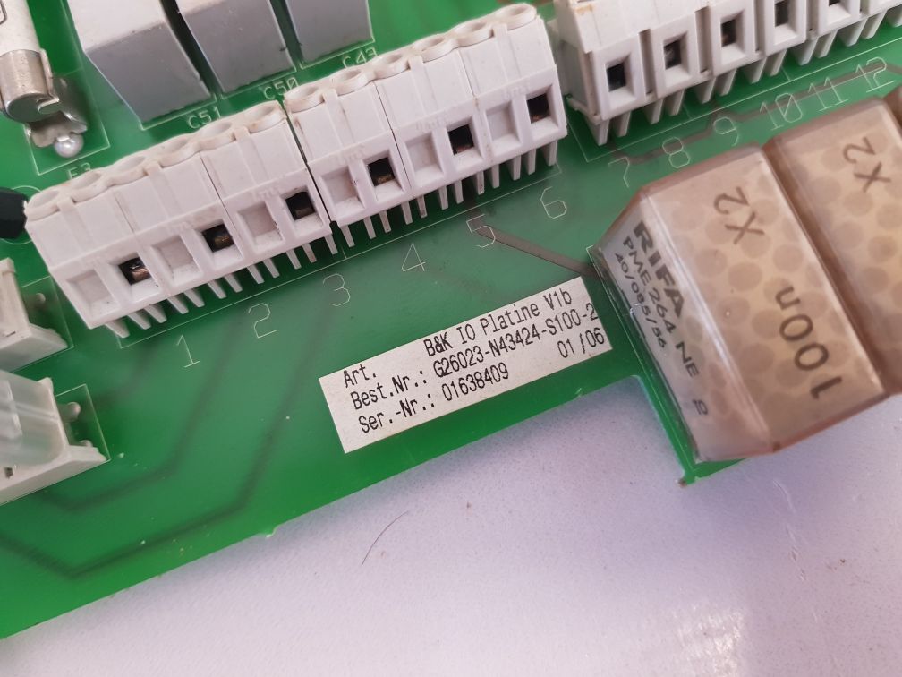 Siemens G26023-n43424-s100-2 Pcb Card Rev 1.5