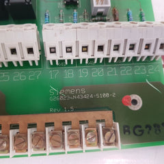 Siemens G26023-n43424-s100-2 Pcb Card Rev 1.5