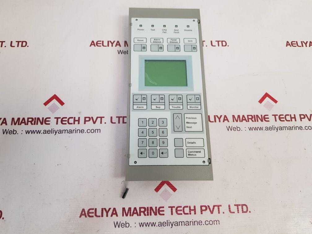 Edwards 3-lcd Fire Alarm Display Remote Module Rev.5