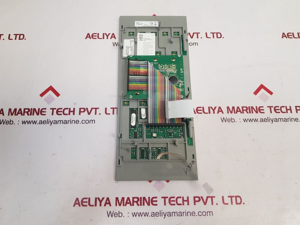 Edwards 3-lcd Fire Alarm Display Remote Module Rev.5