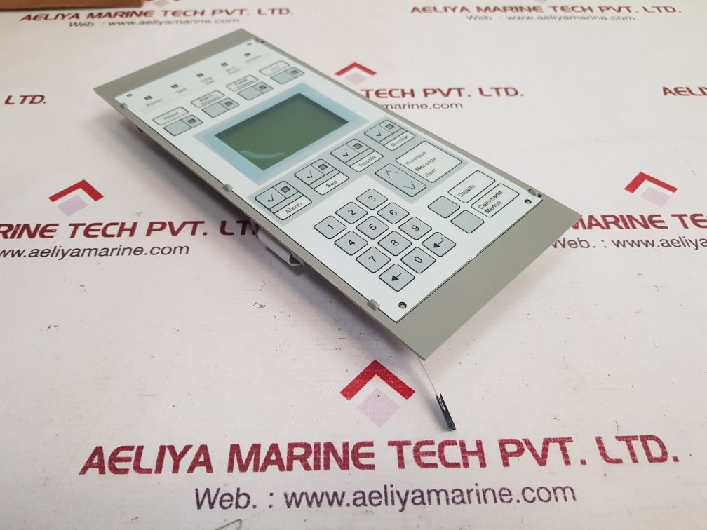 Edwards 3-lcd Fire Alarm Display Remote Module Rev.5