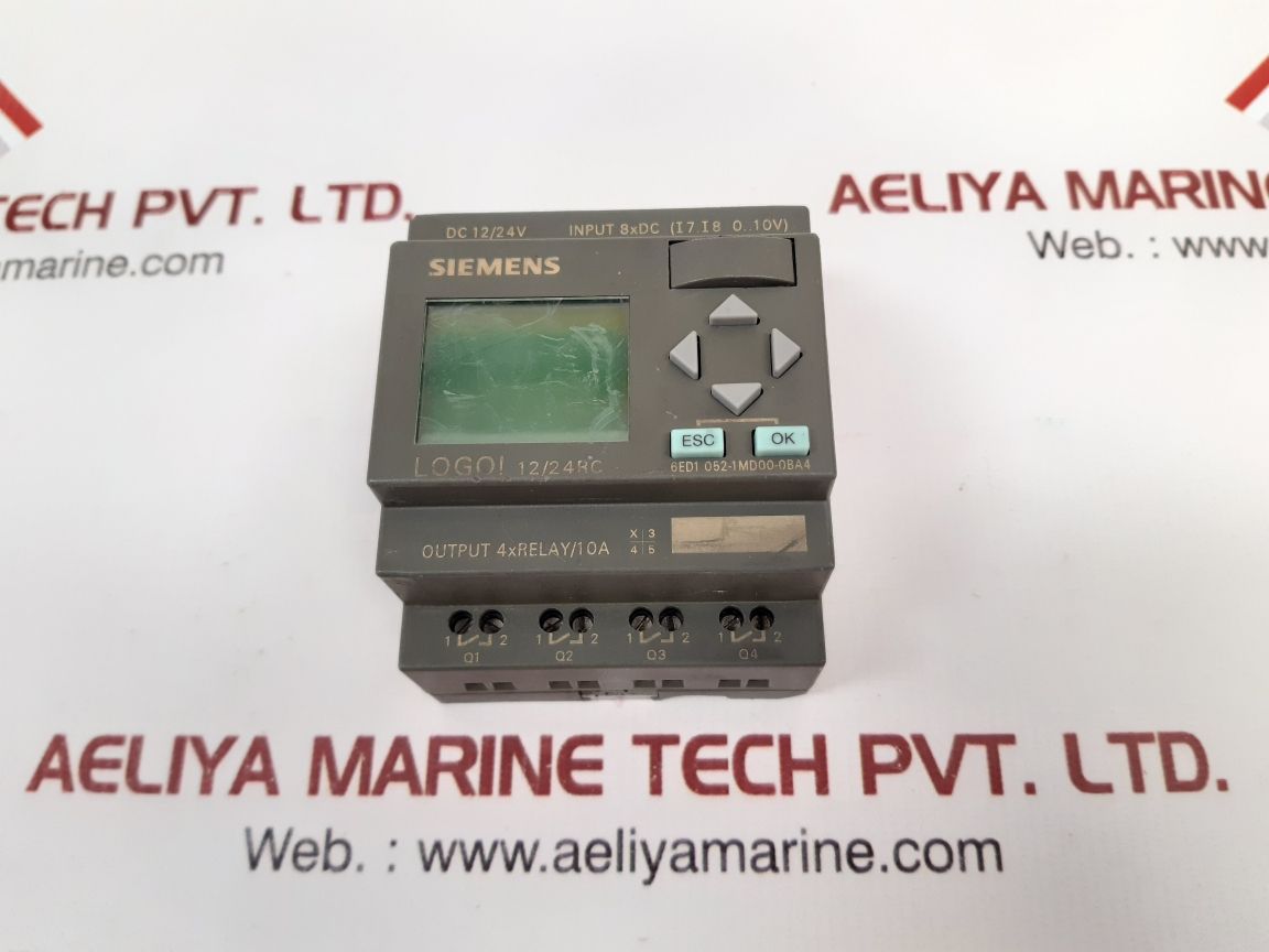 Siemens 6Ed1 052-1Md00-0Ba4 Logic Module Used