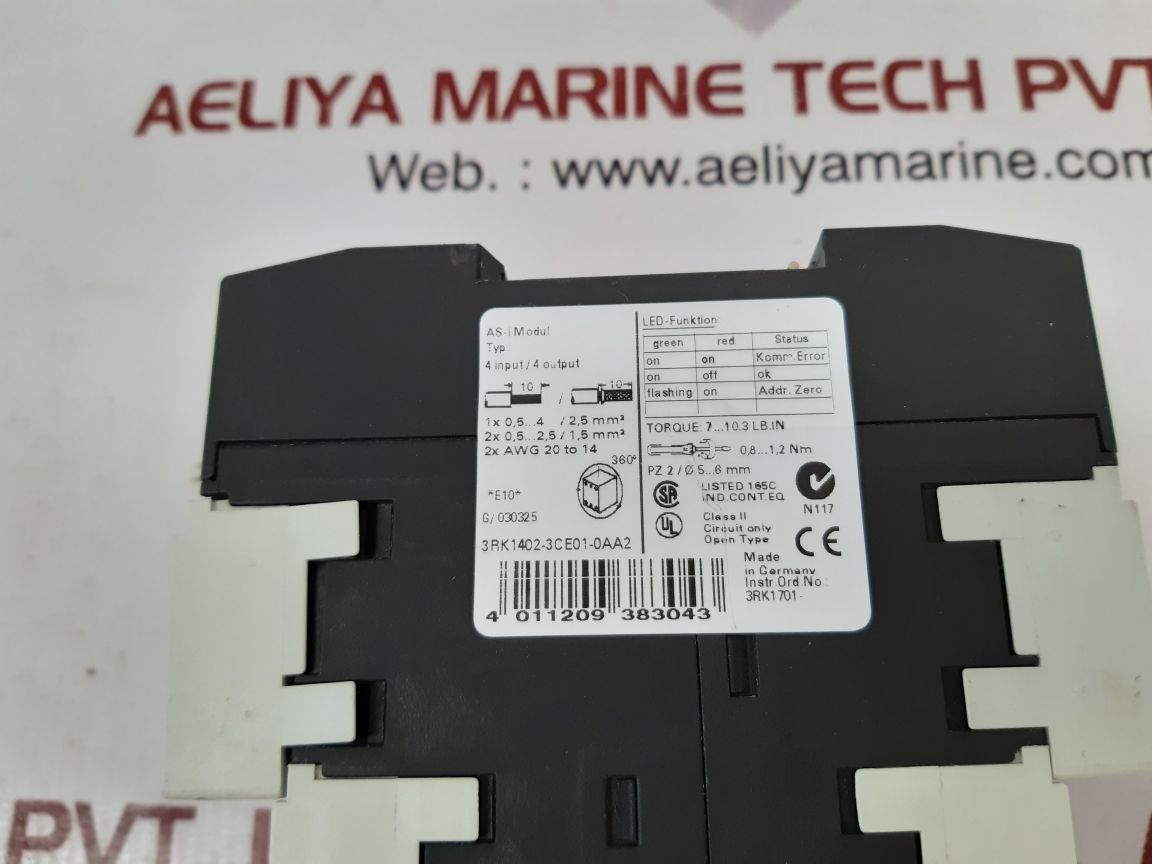 Siemens 3Rk1402-3Ce01-0Aa2 Interface Module
