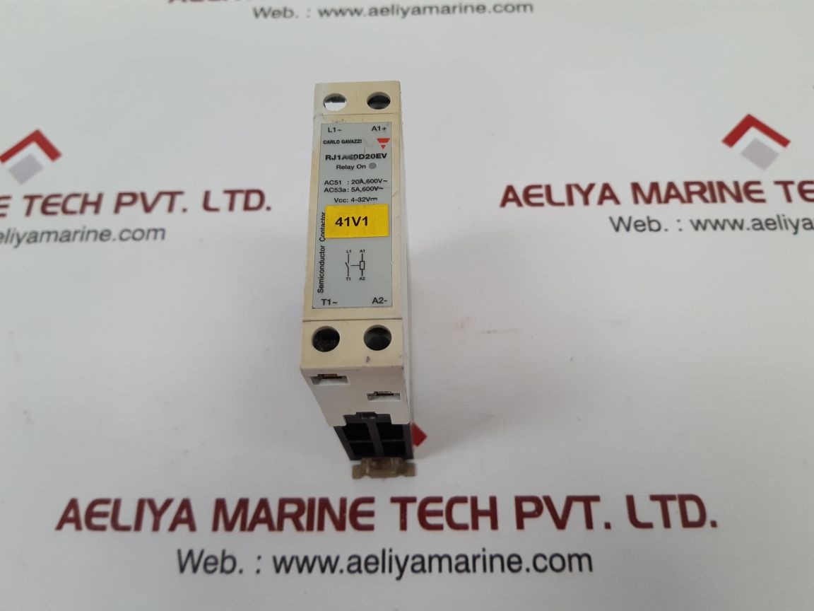 Carlo Gavazzi Rj1A60D20Ev Semiconductor Contactor