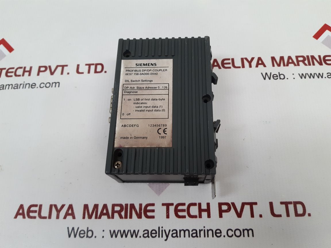 Siemens 6Es7 158-0Ad00-0Xa0 Profibus Dp/Dp Coupler Used