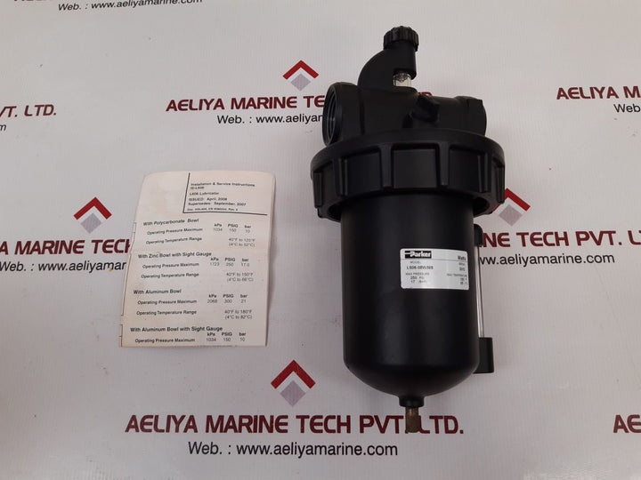 Parker L606-08W/M8 Air Line Lubricator