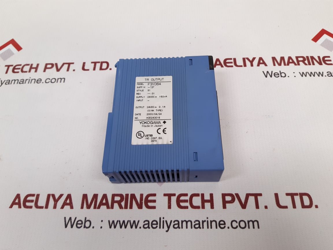 Yokogawa F3Yd64-1F Output Module
