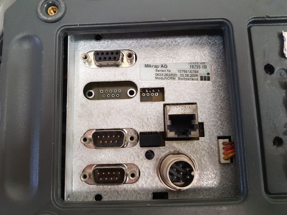 Mikrap lcp-104 modunorm pc control touch screen panel 10755 1b
