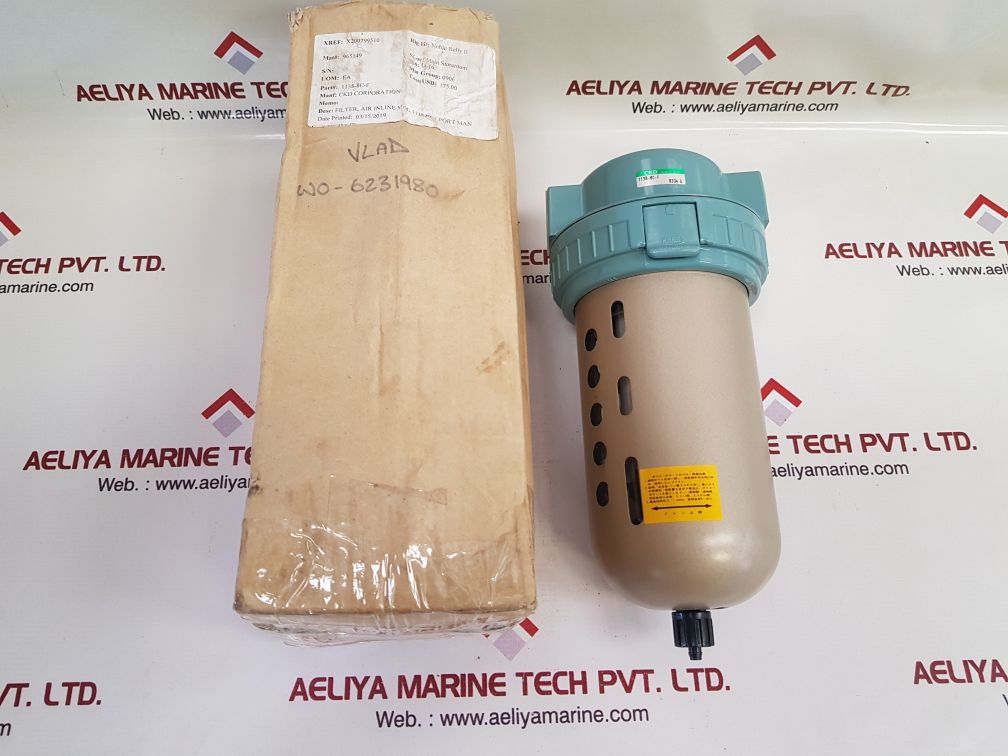 Ckd 1138-8c-f air filter with drain

