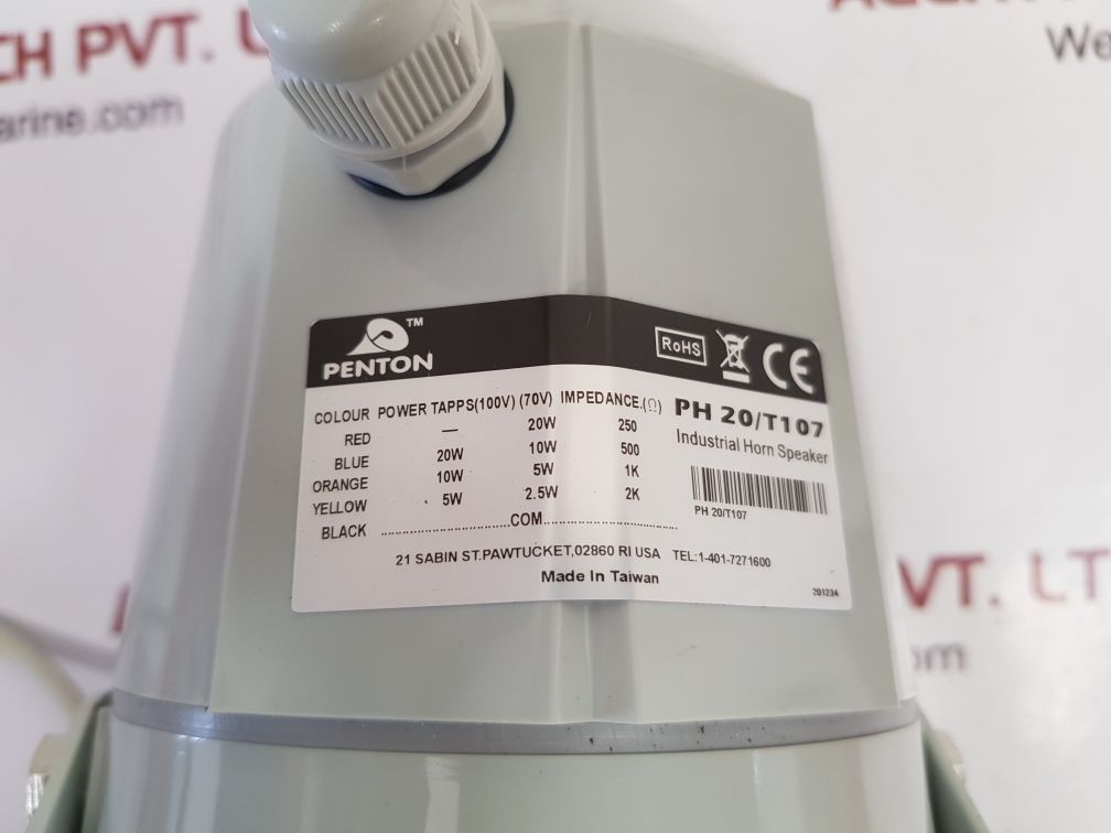 Penton ph 20/t107 industrial horn /loud speaker