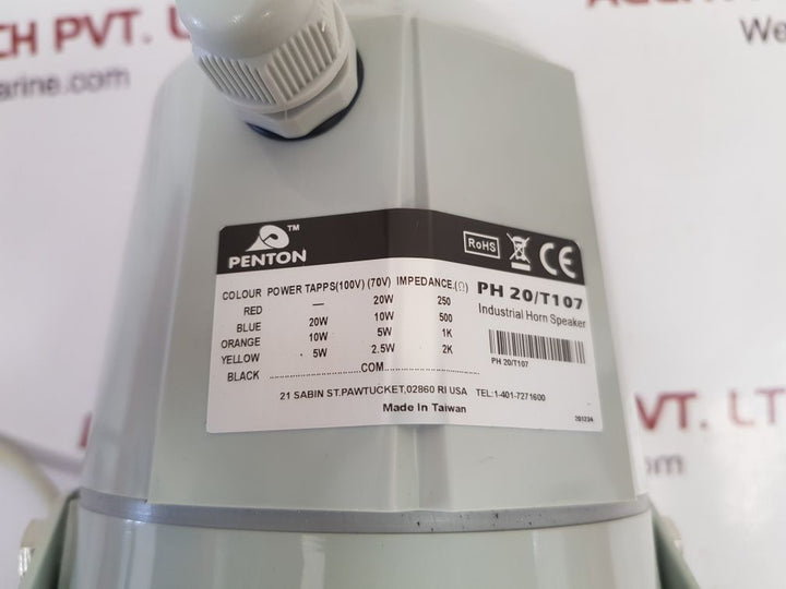 Penton ph 20/t107 industrial horn /loud speaker