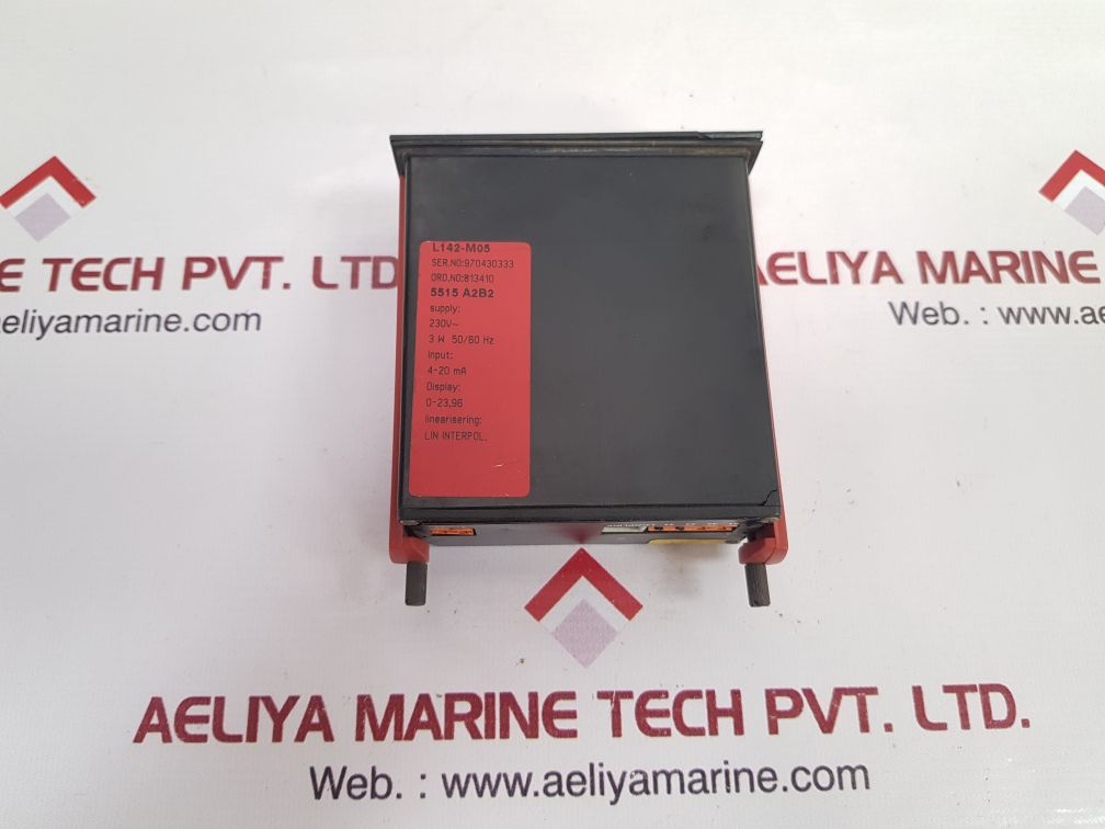 Pr electronics 5515 a2b2 lcd/led programmable indicator 
