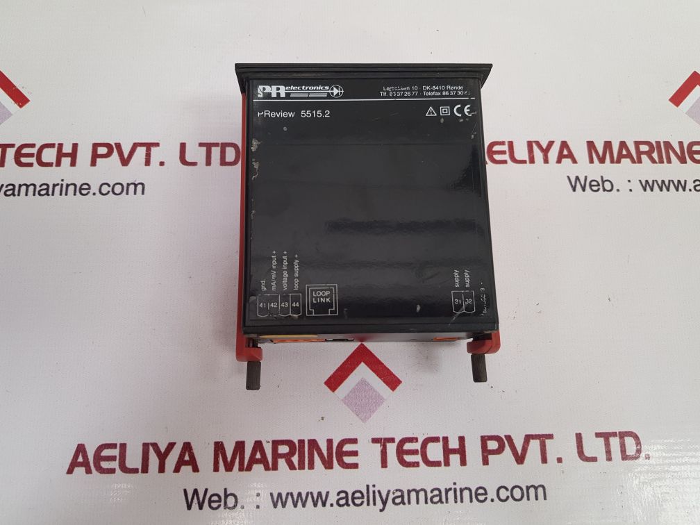Pr electronics 5515 a2b2 lcd/led programmable indicator 
