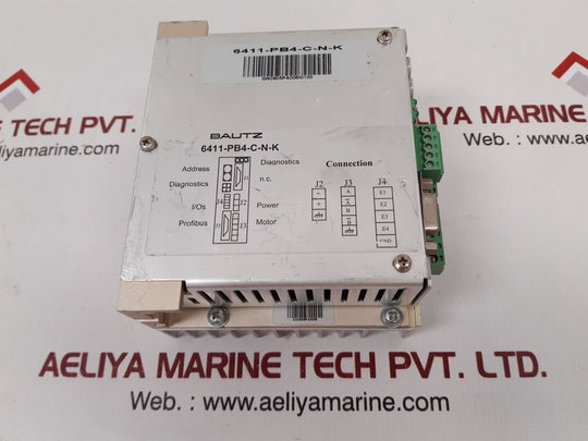 Bautz 6411-pb4-c-n-k servodrive profibus stepper motor controller Used