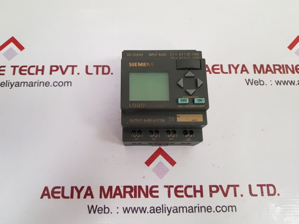 Siemens 6ed1 052-1md00-0ba5 logic module used
