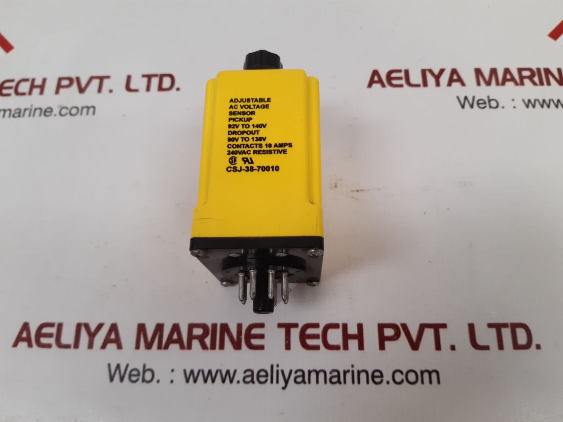 Tyco/Potter & Brumfield Csj-38-70010 Time Delay Relay