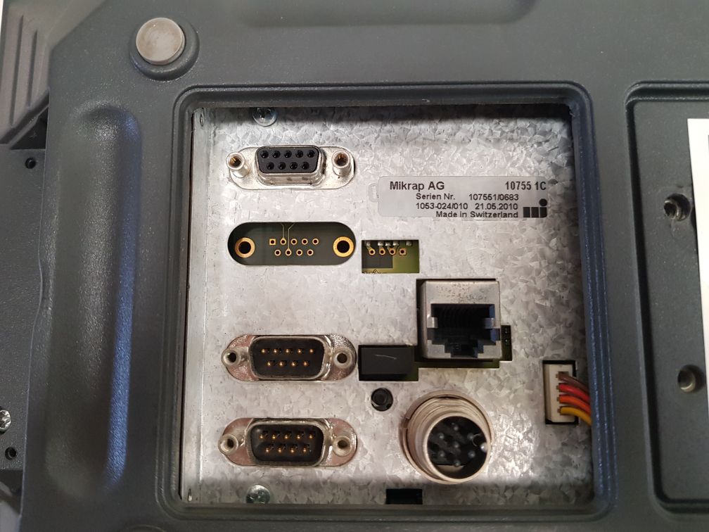 Mikrap lcp-104 pc control touch screen panel 10755 1c
