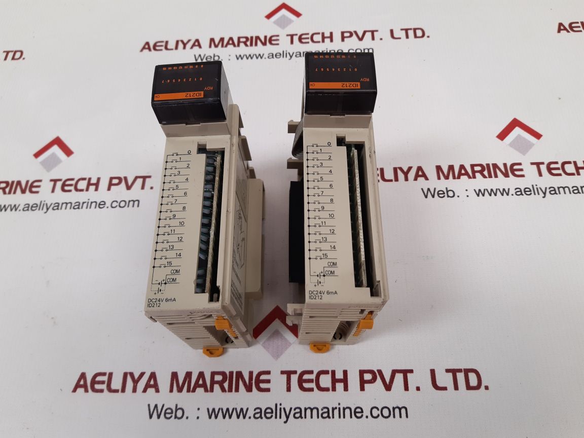 Omron Cqm1-id212 Input Unit Used