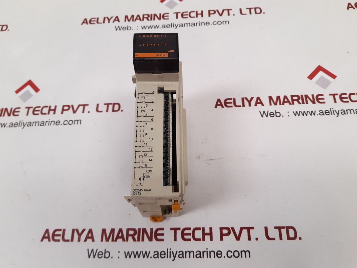 Omron Cqm1-id212 Input Unit Used