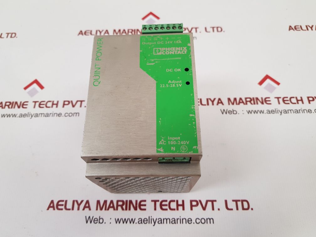 Phoenix Contact Quint-ps-100-240Ac/24Dc/10 Power Supply Used