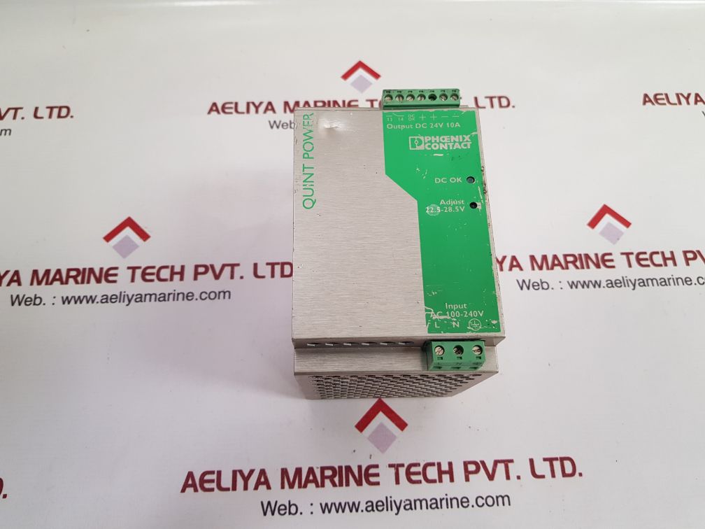Phoenix contact quint-ps-100-240ac/24dc/10 power supply rev 06 
