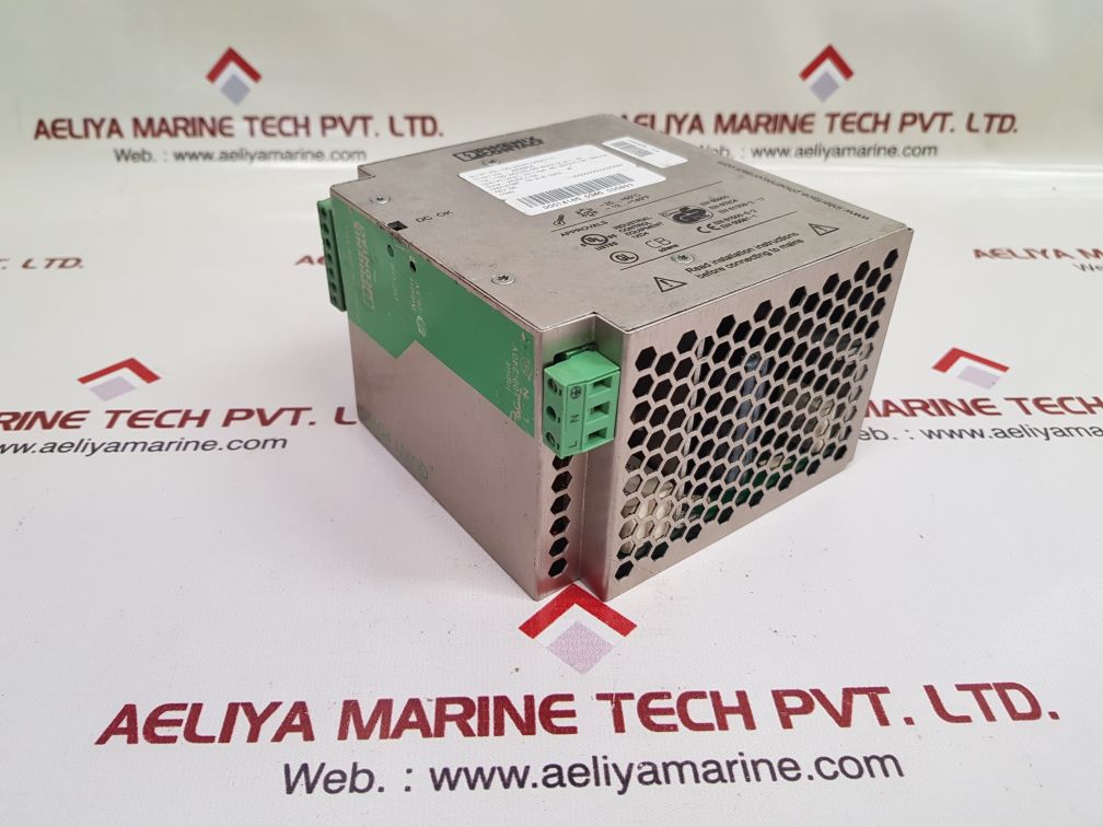 Phoenix contact quint-ps-100-240ac/24dc/10 power supply rev 06 
