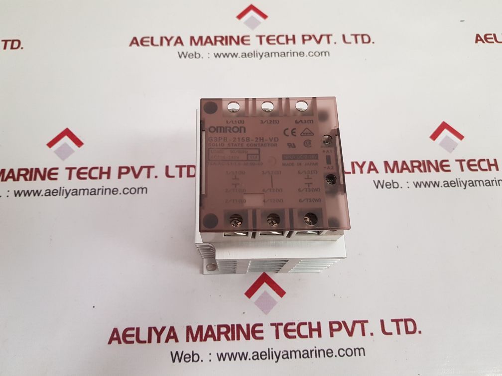 Omron g3pb-215b-2h-vd solid state contactor